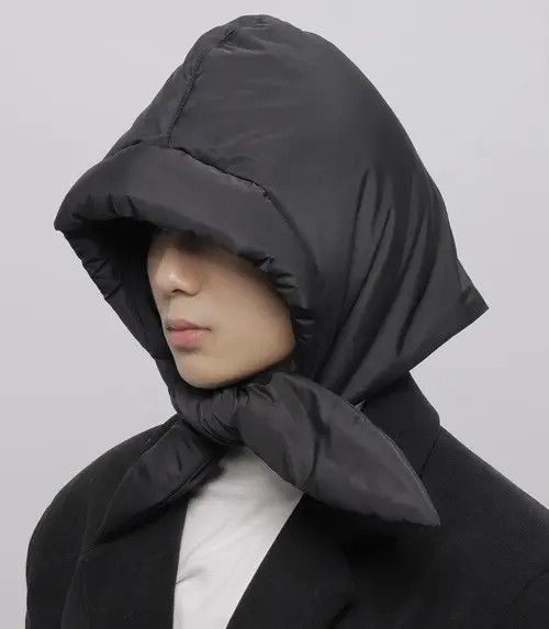 Other Avant garde puffer self-tie trapper hat aviator beanie cap Size ONE SIZE - 1 Thumbnail