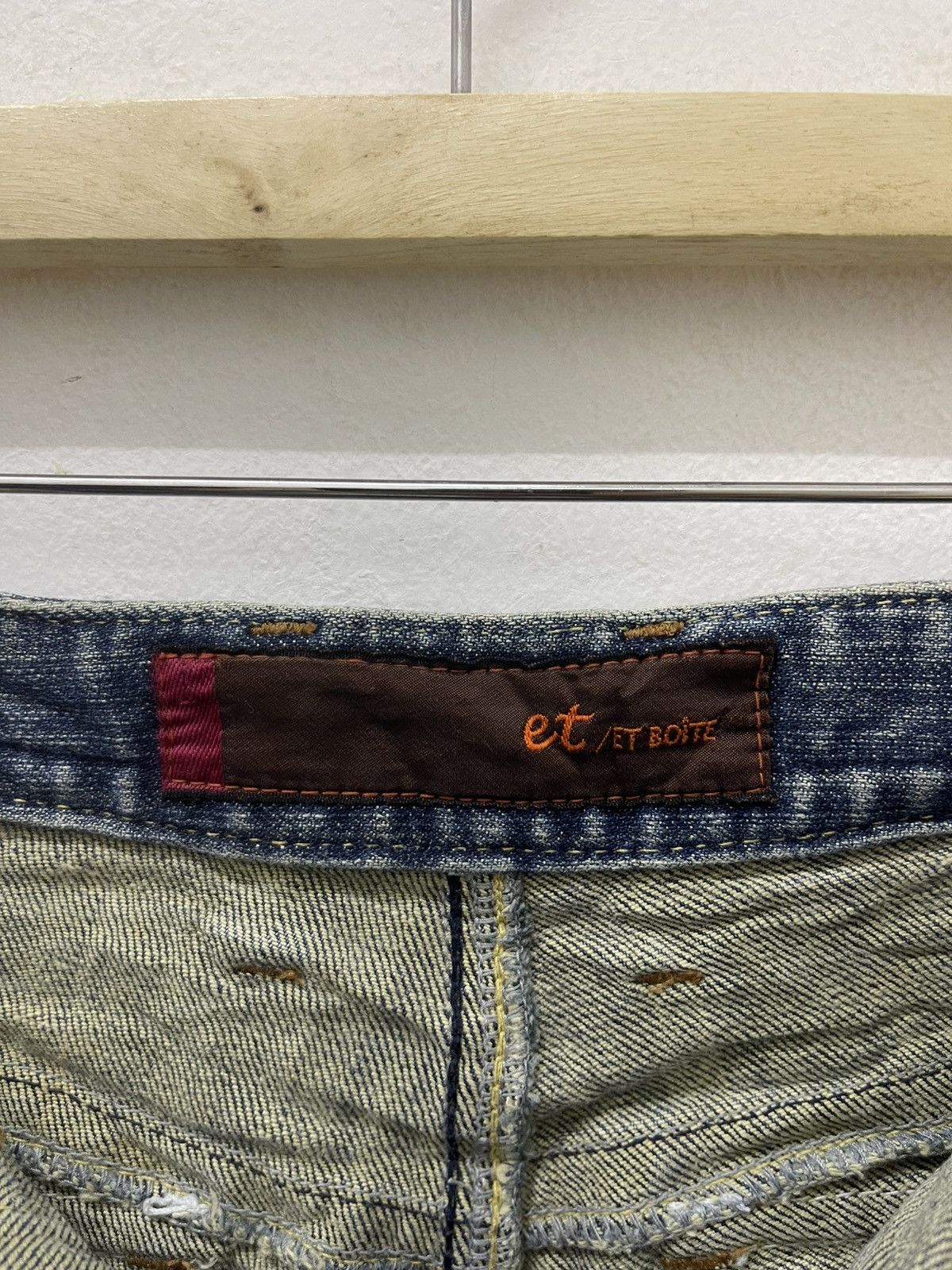 Japanese Brand Rare Vintage ET BOITE Flare Japan Designer Brand Size US 27 - 7 Thumbnail