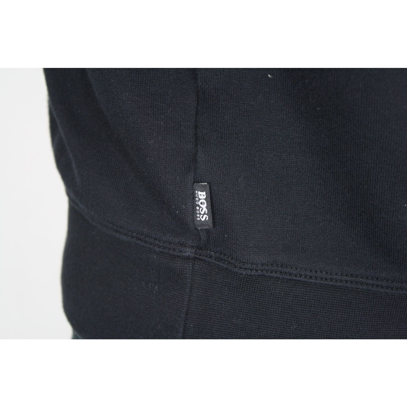 Hugo Boss BOSS Hugo Boss Quarter Zip Sweater Black Mock Neck Pullover Size US M / EU 48-50 / 2 - 7 Thumbnail