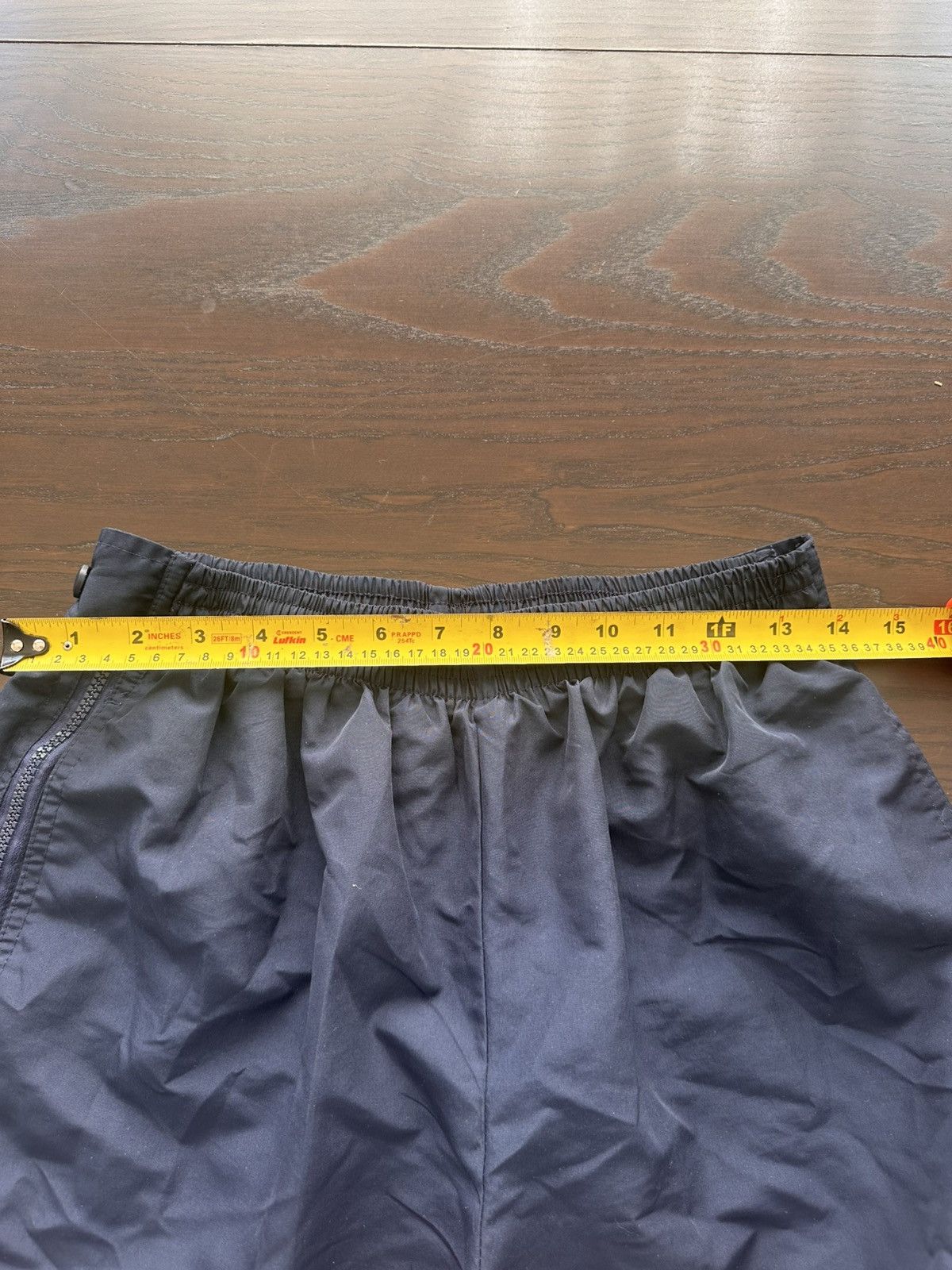Nike Vintage 90’s Nike Full Zip Trackpants Navy Medium Size US 29 - 8 Thumbnail
