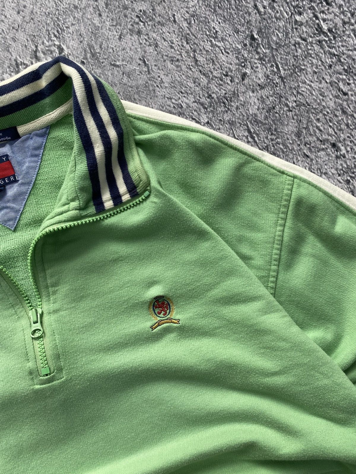 Tommy Hilfiger × Vintage Vintage Half ZIP sweatshirt Tommy Hilfiger Size US M / EU 48-50 / 2 - 4 Thumbnail
