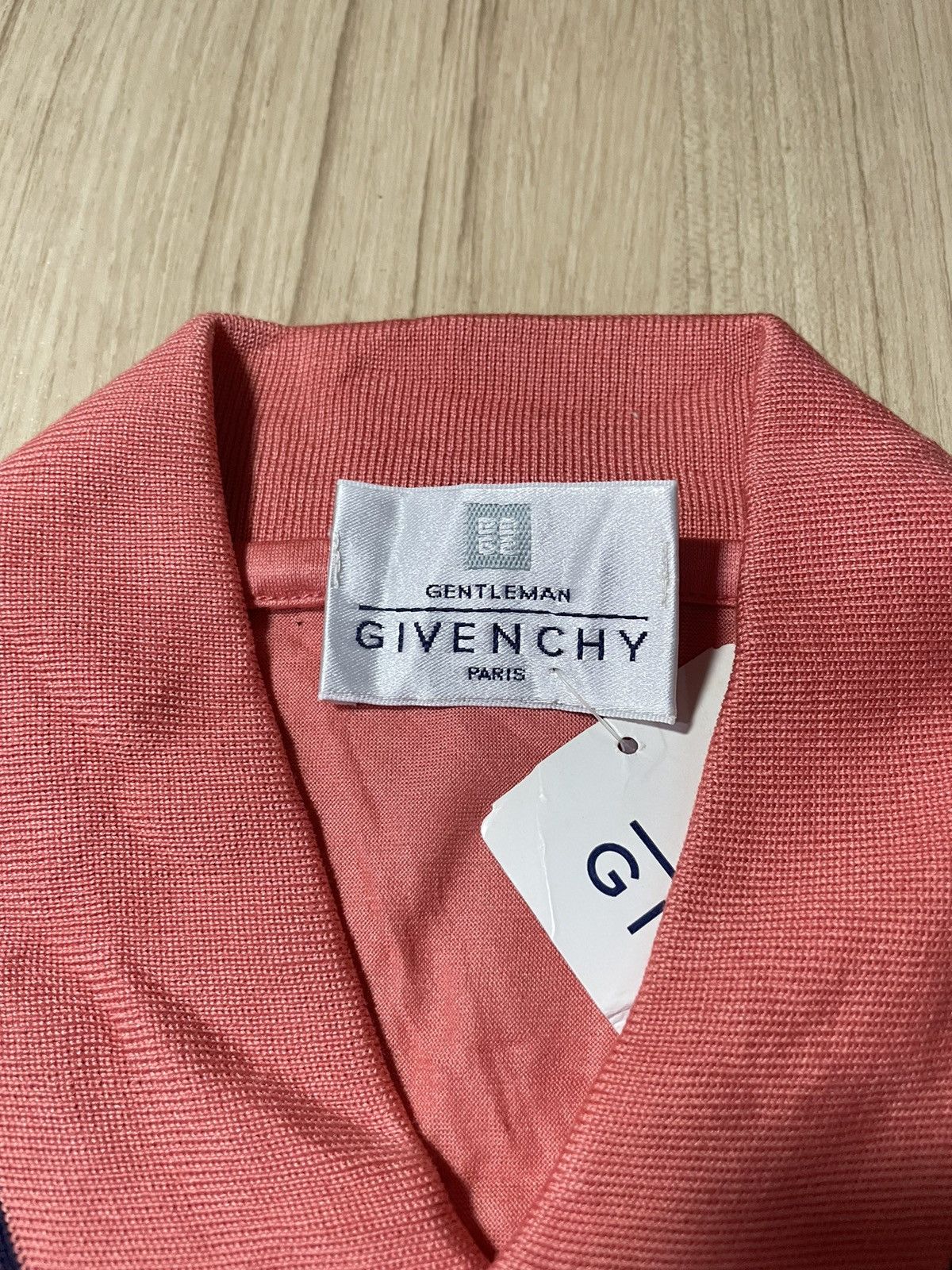 Givenchy × Vintage VINTAGE GIVENCHY PARIS POLO TEE Size US L / EU 52-54 / 3 - 8 Thumbnail