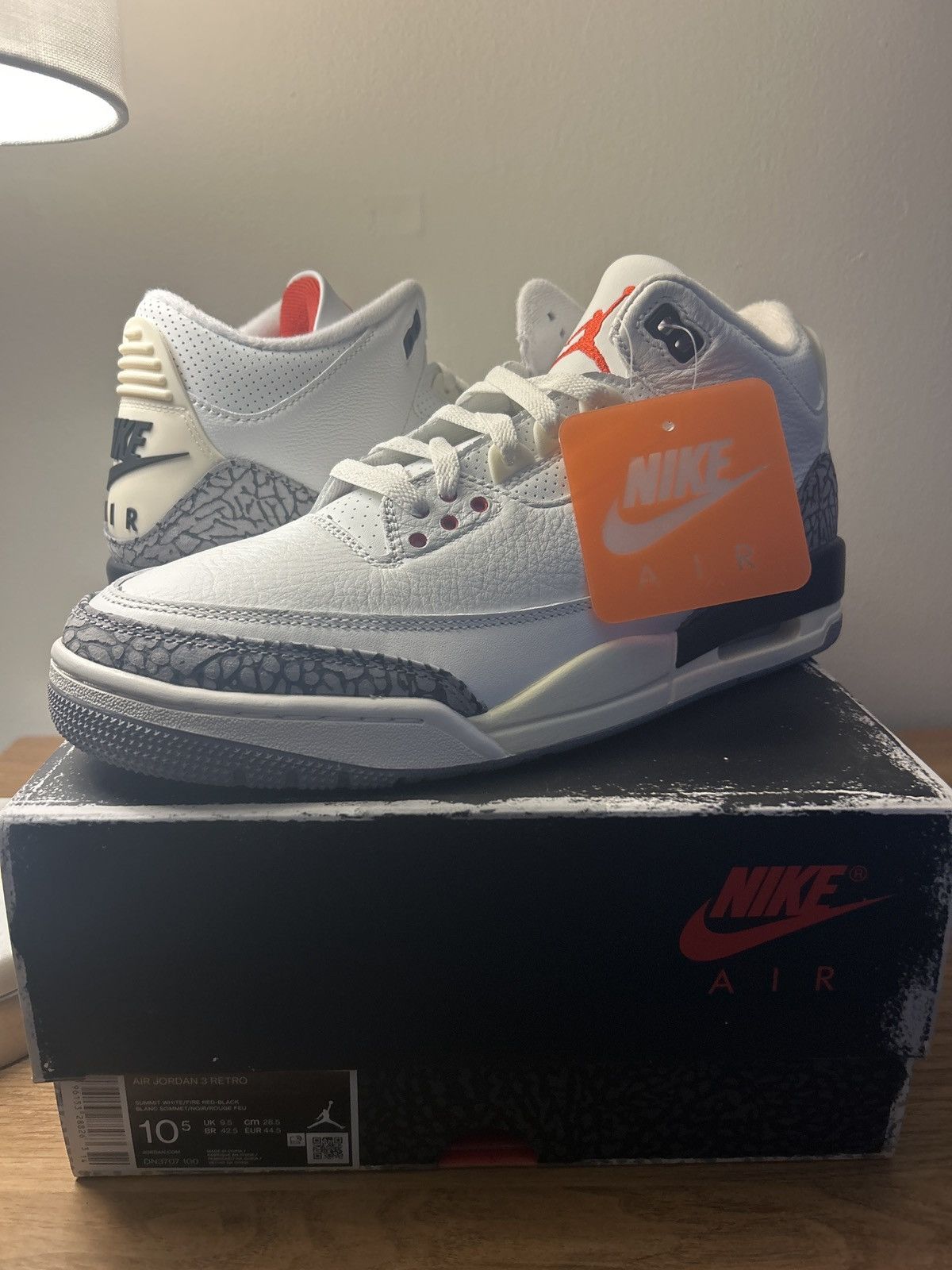 Jordan 3 White Cement reimagined