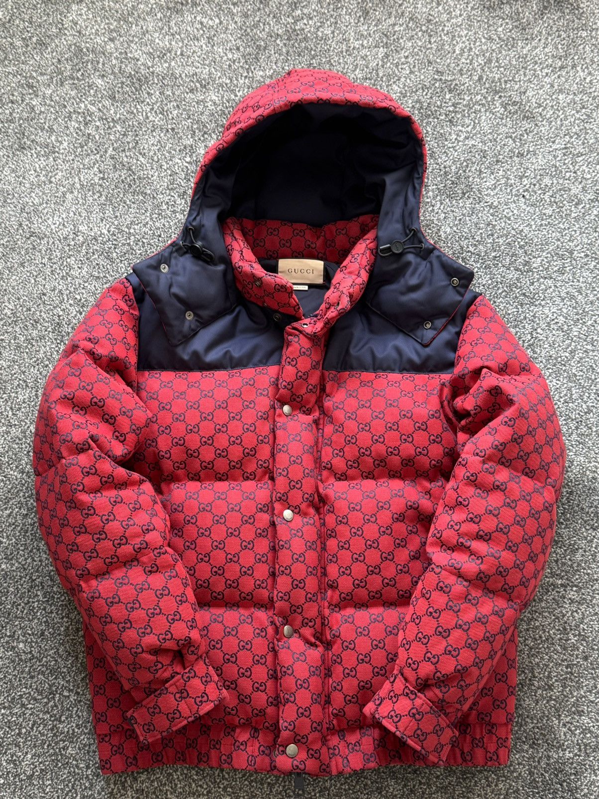 Gucci Gucci GG Canvas Goose Down Jacket Size US M / EU 48-50 / 2 - 2 Thumbnail