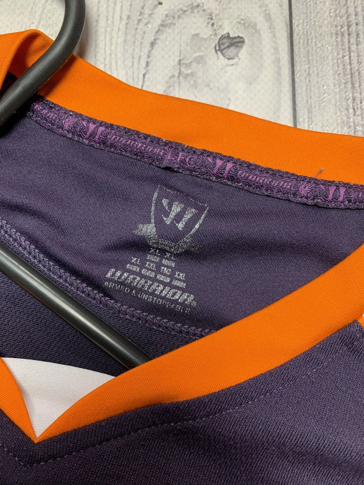 Vintage Vintage Liverpool soccer jersey size XL purple rare Size US XL / EU 56 / 4 - 3 Thumbnail