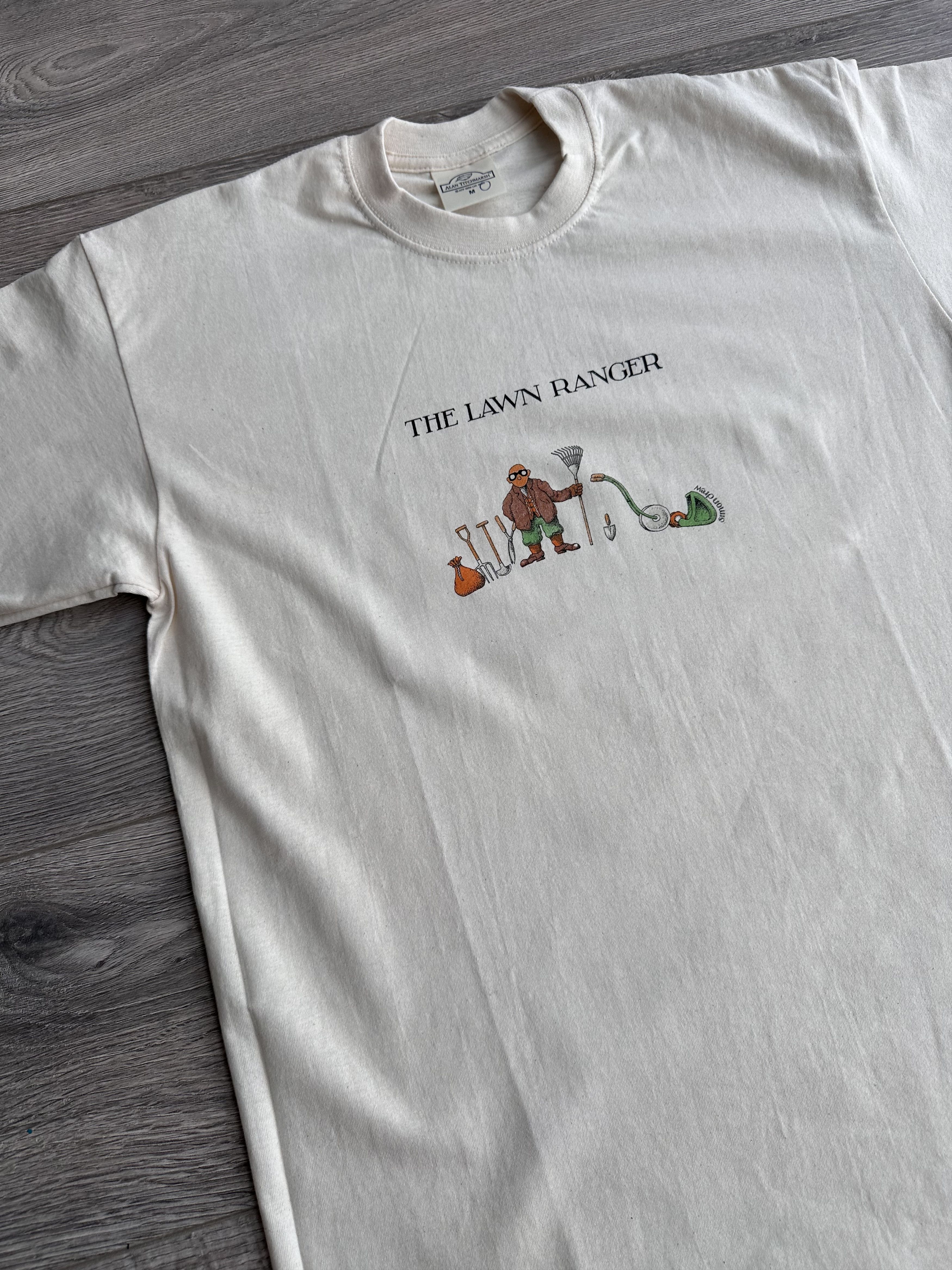 Vintage The Lawn Ranger simon drew vintage art t shirt Size US M / EU 48-50 / 2 - 2 Thumbnail