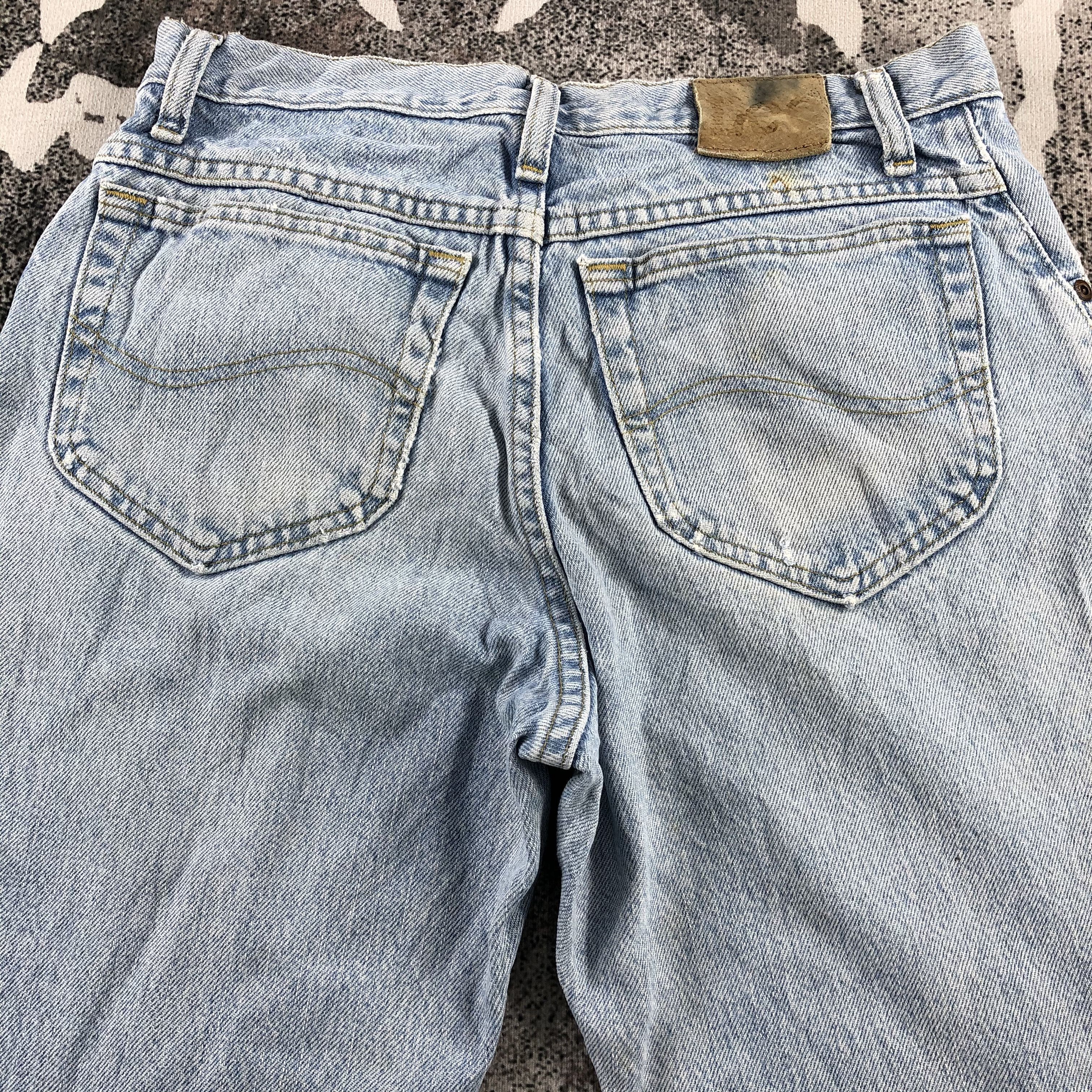 Lee Vintage Lee Jeans Medium Wash Denim KJ1119 Size US 31 - 4 Thumbnail