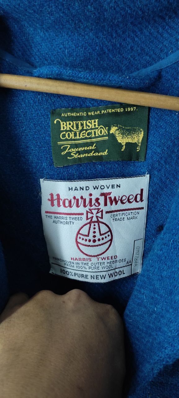 Harris Tweed HARRIS TWEED WOOL CASHMERE JACKET Size S / US 4 / IT 40 - 12 Thumbnail