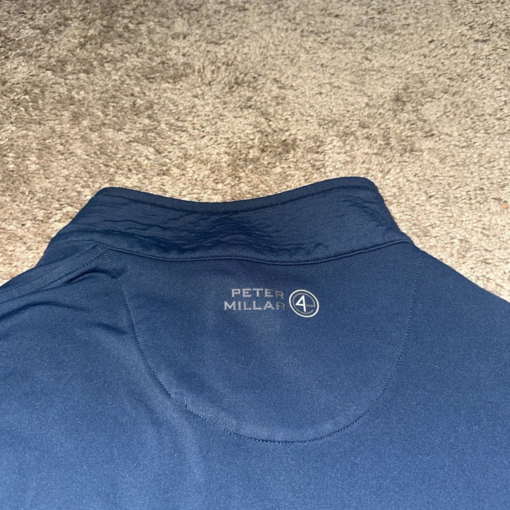 Peter Millar Peter Millar Sweater 1/4 Zip Mens Large Pullover Golf Blue Size US L / EU 52-54 / 3 - 5 Thumbnail