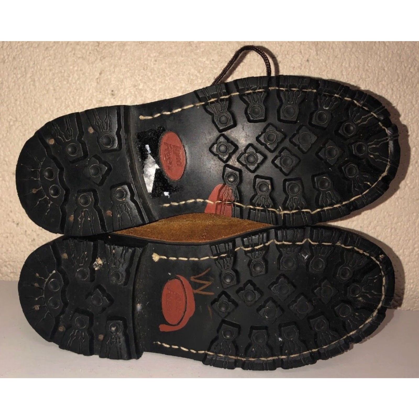 Vintage Custom Made Suede Boots W/ Land Roger Soles Suede Sherpa Lined Size 8 Mens Size US 8 / EU 41 - 5 Thumbnail