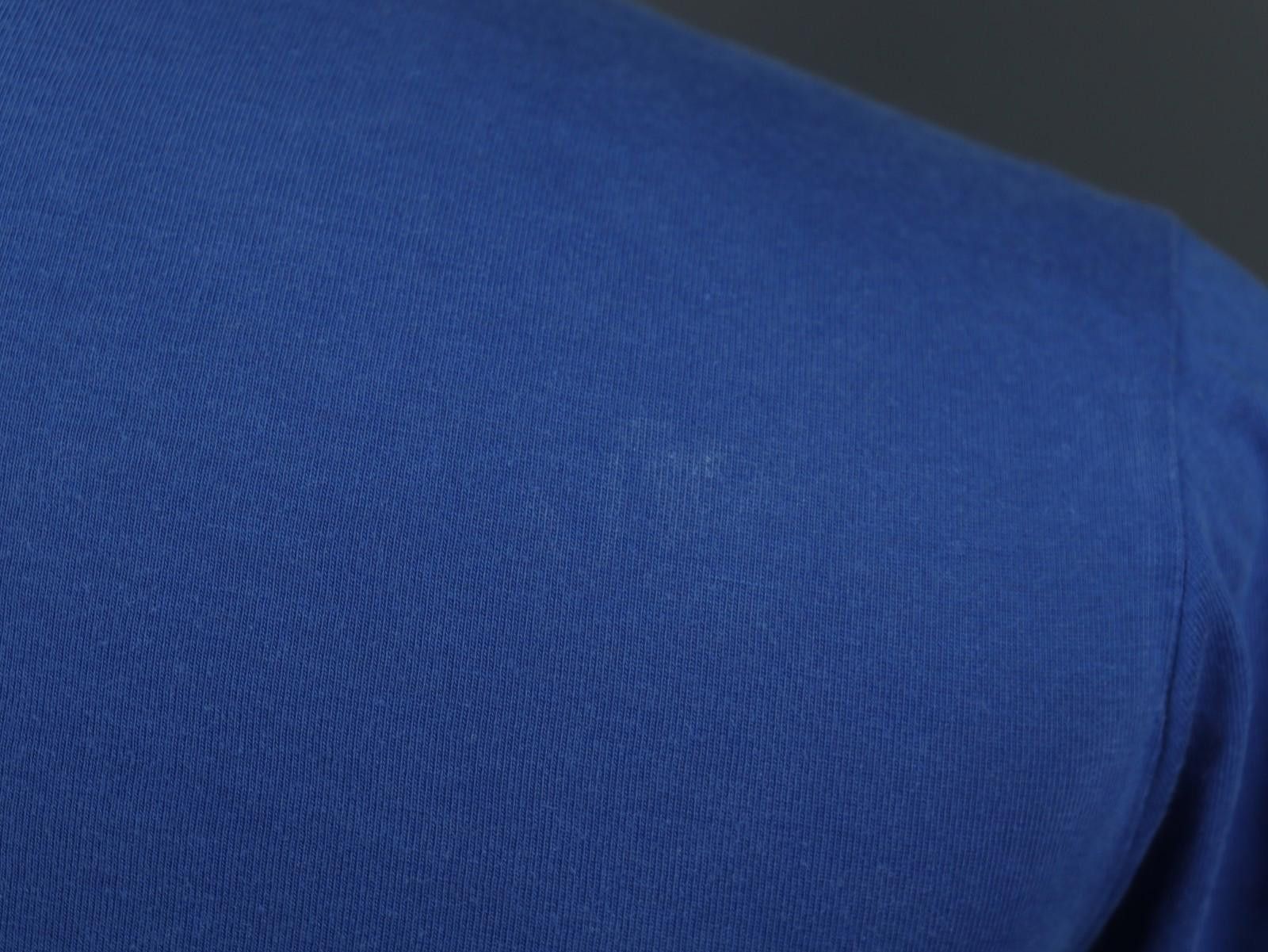 Lacoste Lacoste Blue Graphic Logo Cotton Crew Neck T-Shirt Size 4 Size US M / EU 48-50 / 2 - 11 Thumbnail