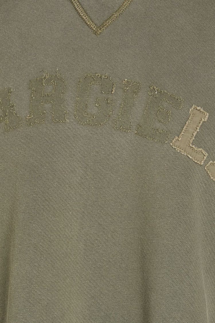 Maison Margiela o1y0625 Sweatshirt in Military Green Size S / US 4 / IT 40 - 4 Thumbnail
