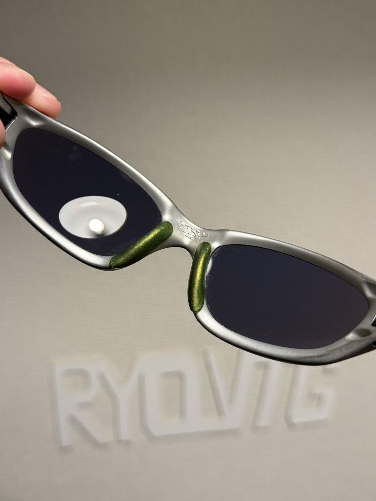 Oakley OAKLEY XX TWENTY FMJ5.56 GREEN SUNGLASSES Size ONE SIZE - 4 Thumbnail