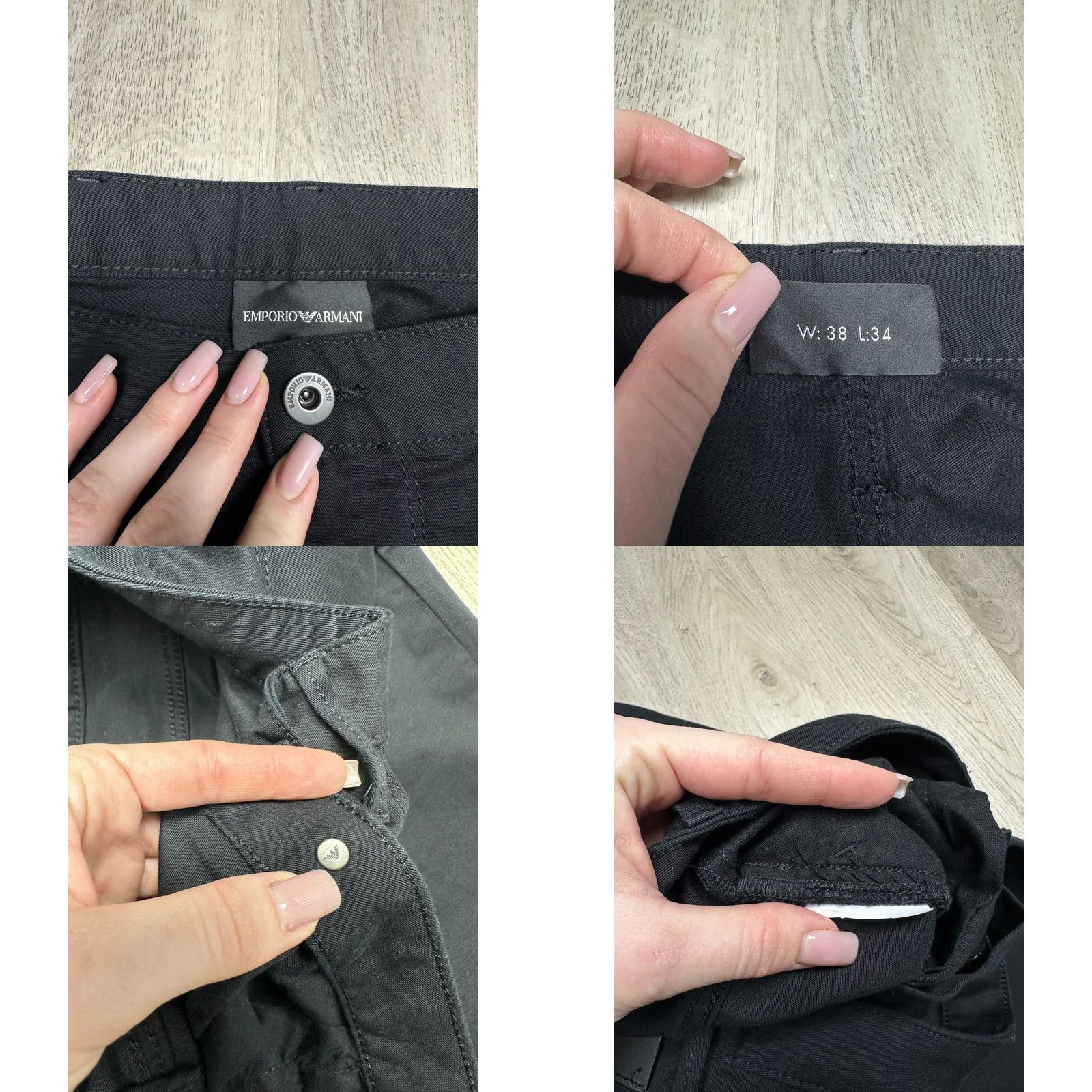 Emporio Armani Maximize Search Visibility: "Emporio Armani" is a recognizable brand name Size US 38 / EU 54 - 8 Thumbnail