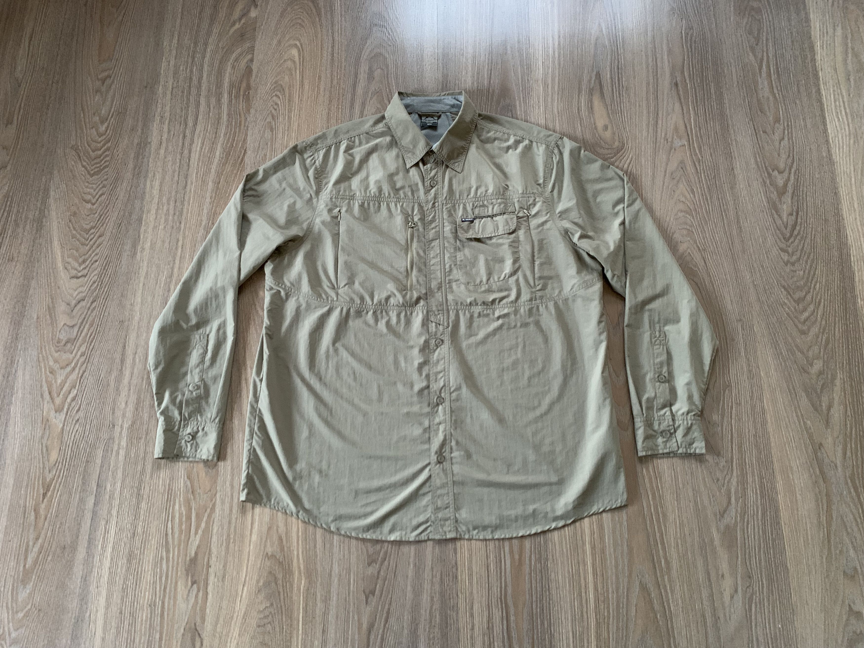 K-Way K Way Trek Outdoor Adventure Multi Pocket UPF 40 Shirt Size US XL / EU 56 / 4 - 1 Thumbnail