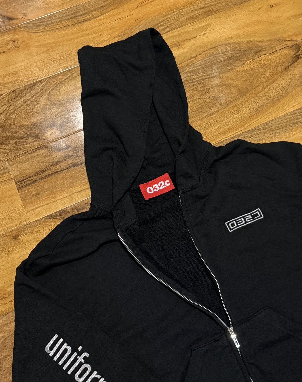 032c 032C black zip up hoodie Size US S / EU 44-46 / 1 - 2 Thumbnail