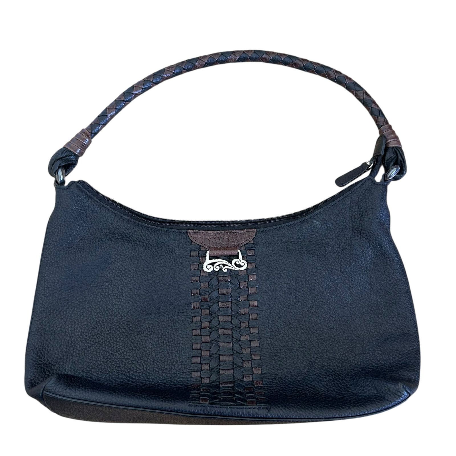 Brighton Brighton Black Leather Hobo Shoulder Bag Size ONE SIZE - 1 Thumbnail