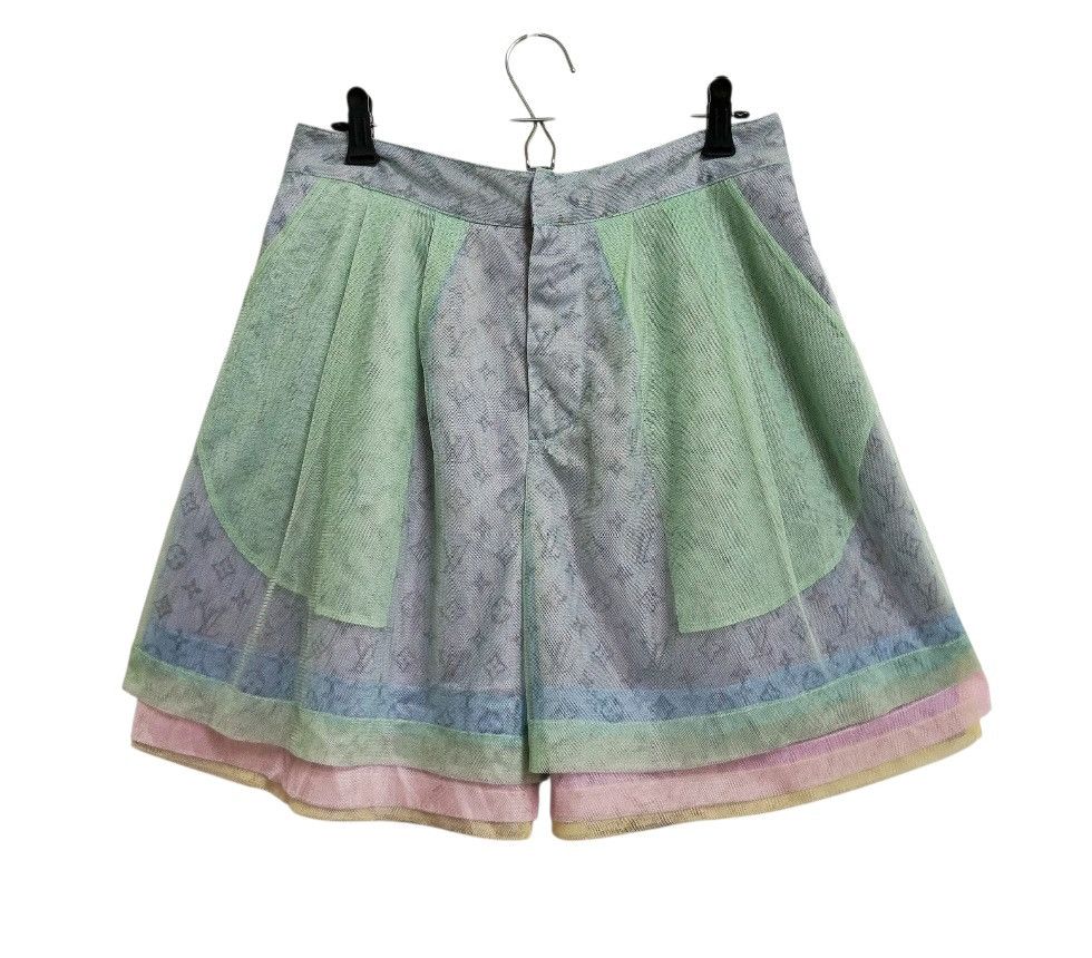 Louis Vuitton SS20 LOUIS VUITTON GARDENING SHORT TULLE MONOGRAM Size 25" / US 0 / IT 36 - 1 Thumbnail