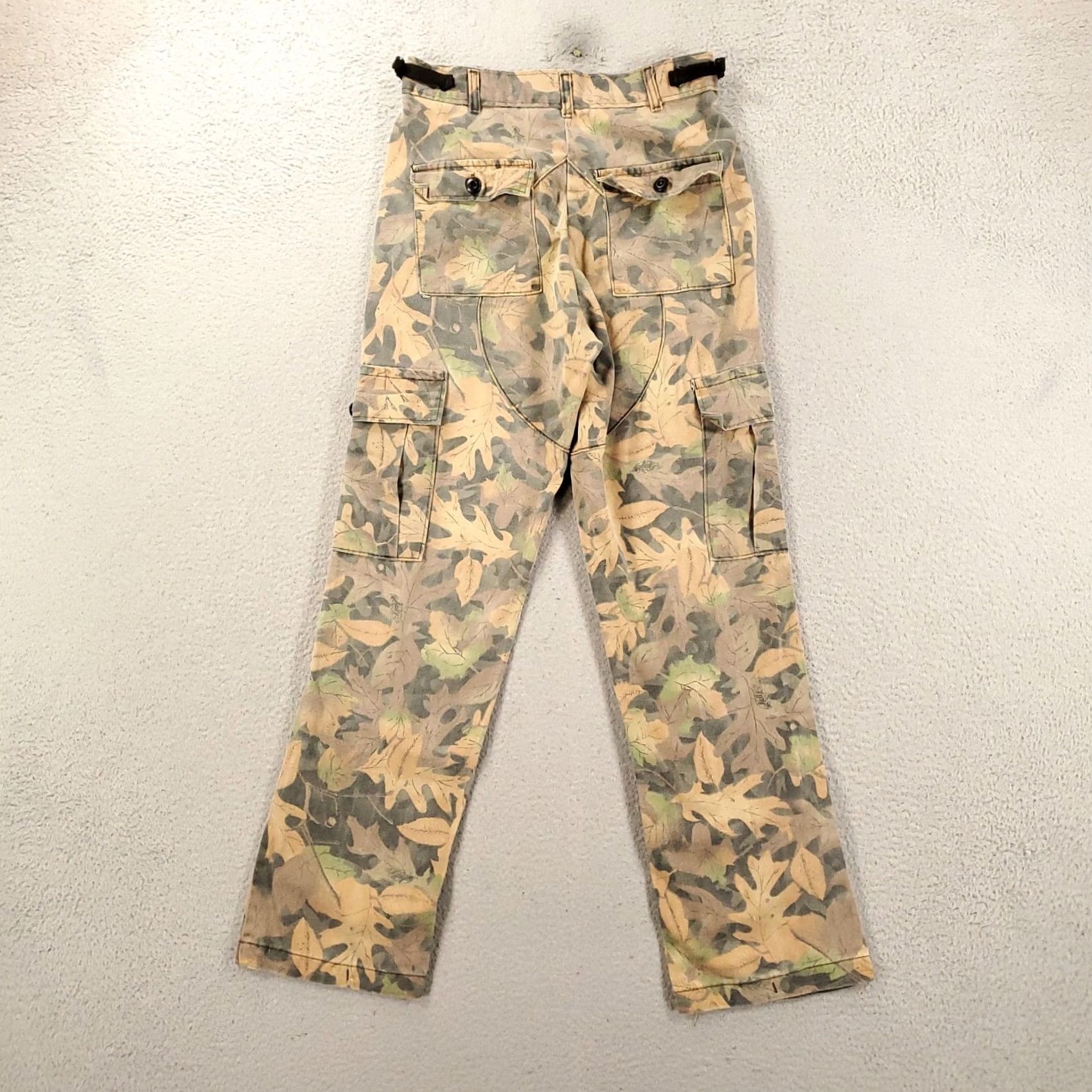 Vintage Kelly Cooper Tru-Leaf Camo Pants Mens 30 Leaf Vintage Gorpcore Hunting Adjustabl Pants Size US 30 / EU 46 - 8 Thumbnail