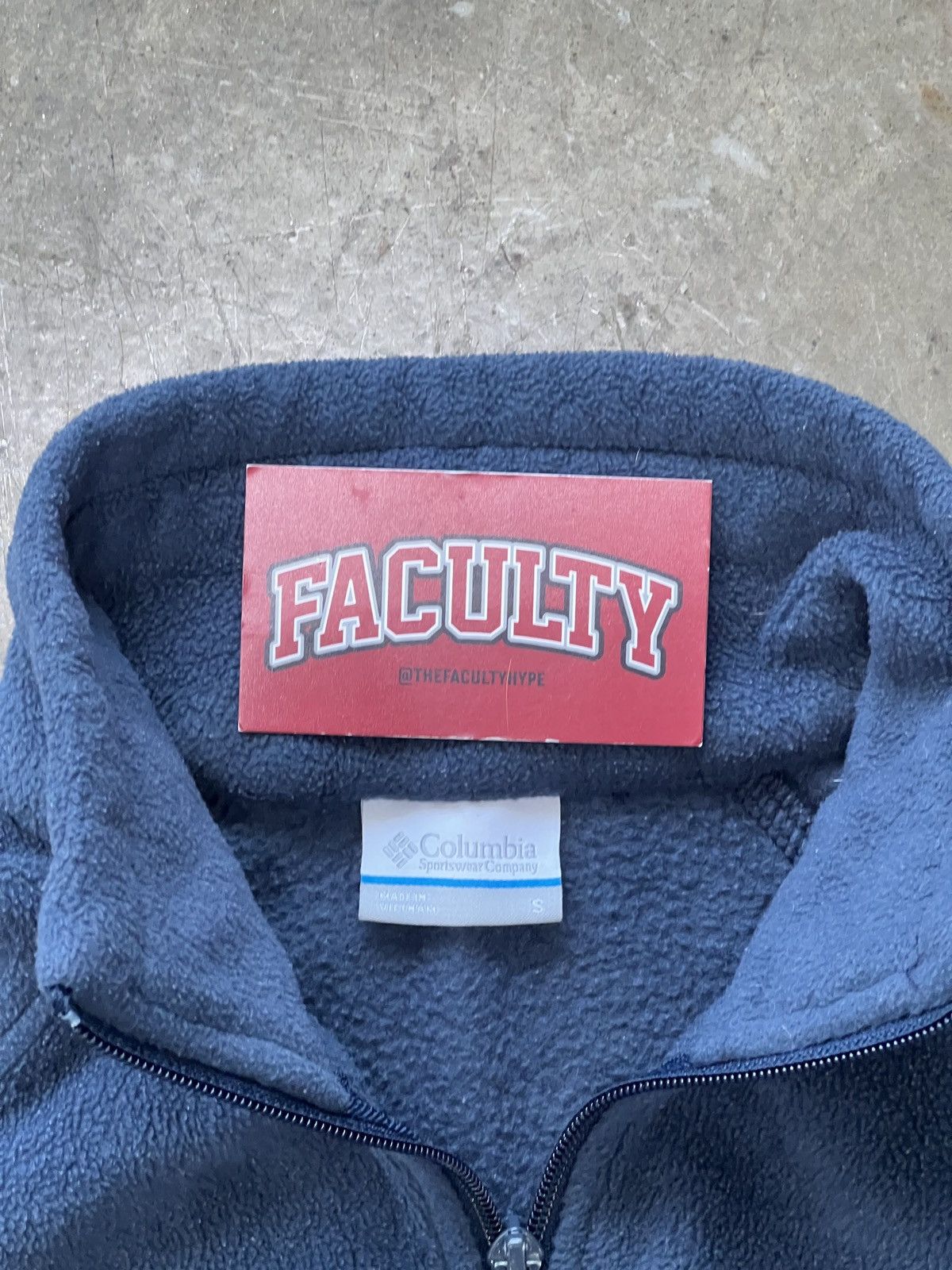 Columbia Columbia Fleece Full Zip Up Jacket Navy Small Size US S / EU 44-46 / 1 - 3 Thumbnail
