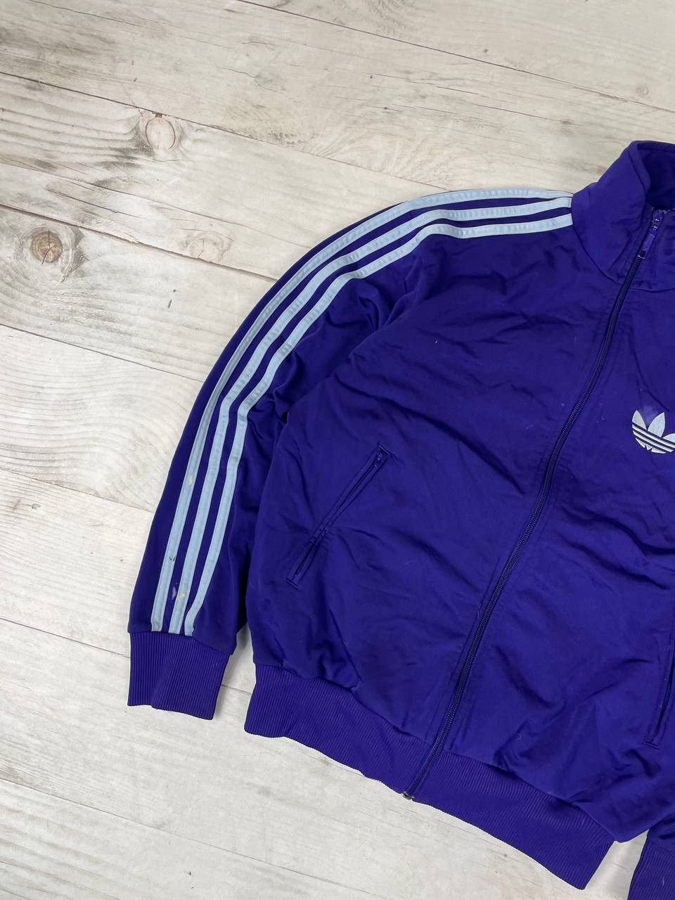 Adidas Vintage Adidas Track Jacket 00s Balenciaga Style Y2K Size US S / EU 44-46 / 1 - 5 Thumbnail