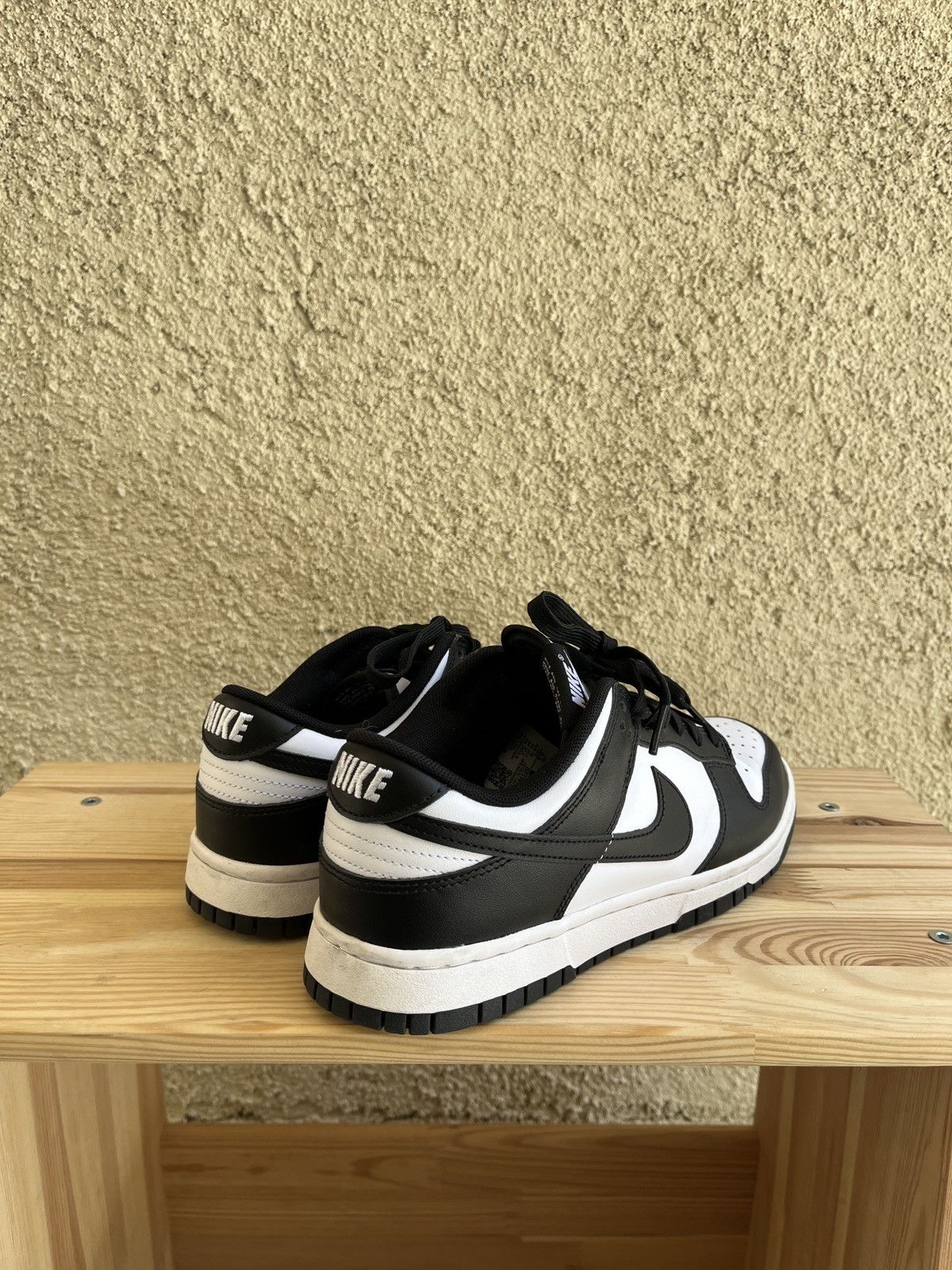 Nike Nike Dunk Low Retro White Black Panda Mens6.5 Size US 6.5 / EU 39-40 - 3 Thumbnail