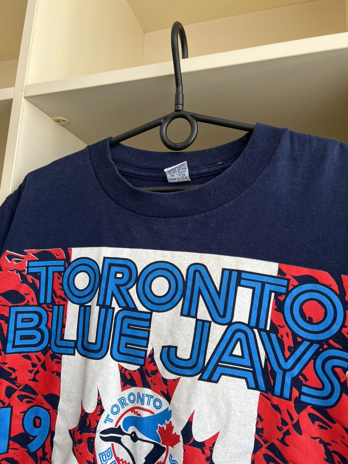 Vintage Vintage Toronto Blue Jays 1992 Major Legue Baseball T-Shirts Size US L / EU 52-54 / 3 - 5 Thumbnail