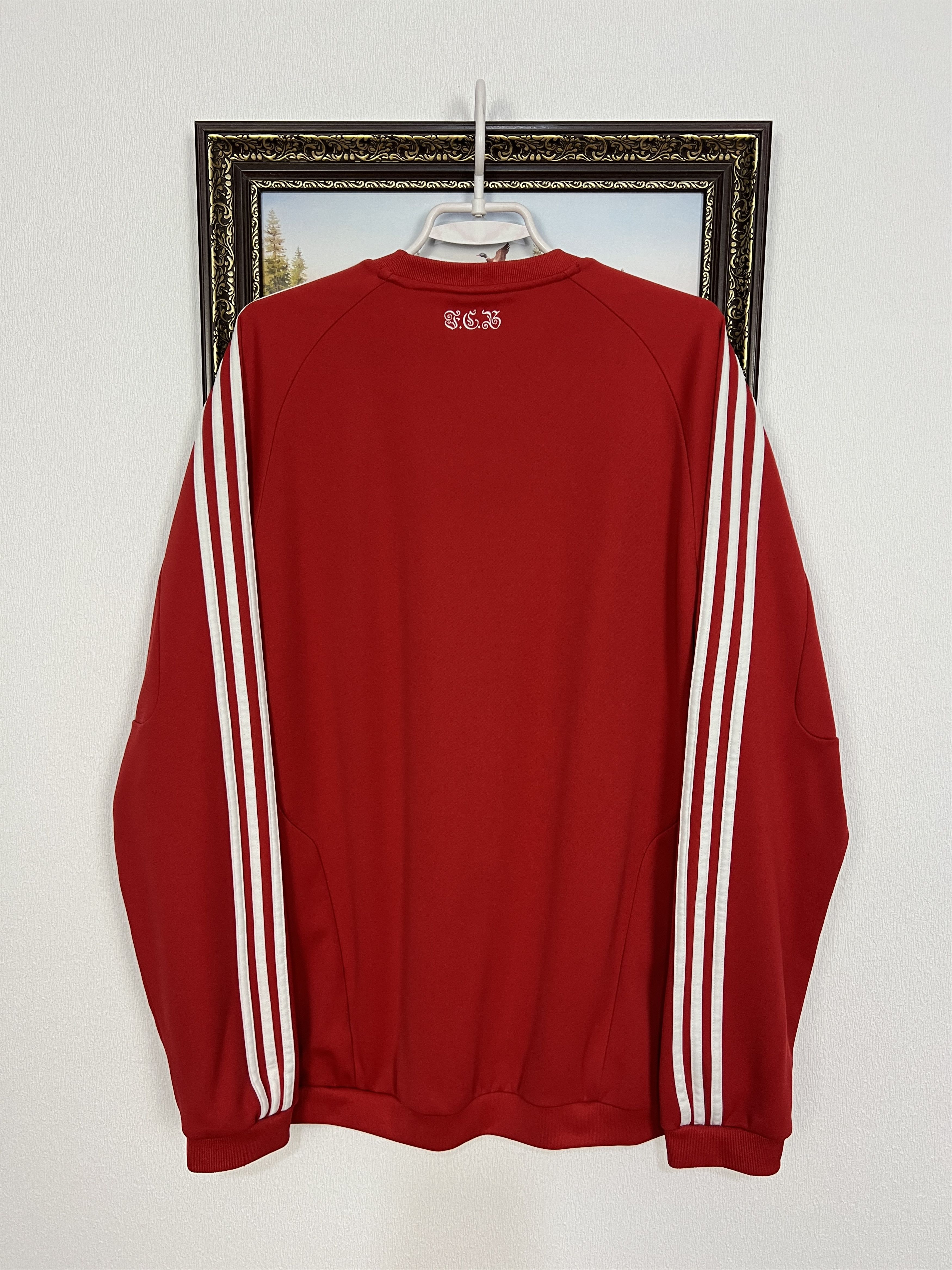 Adidas Bayern Munich Football Sweatshirt Soccer Crewneck Jacket Size US L / EU 52-54 / 3 - 8 Thumbnail