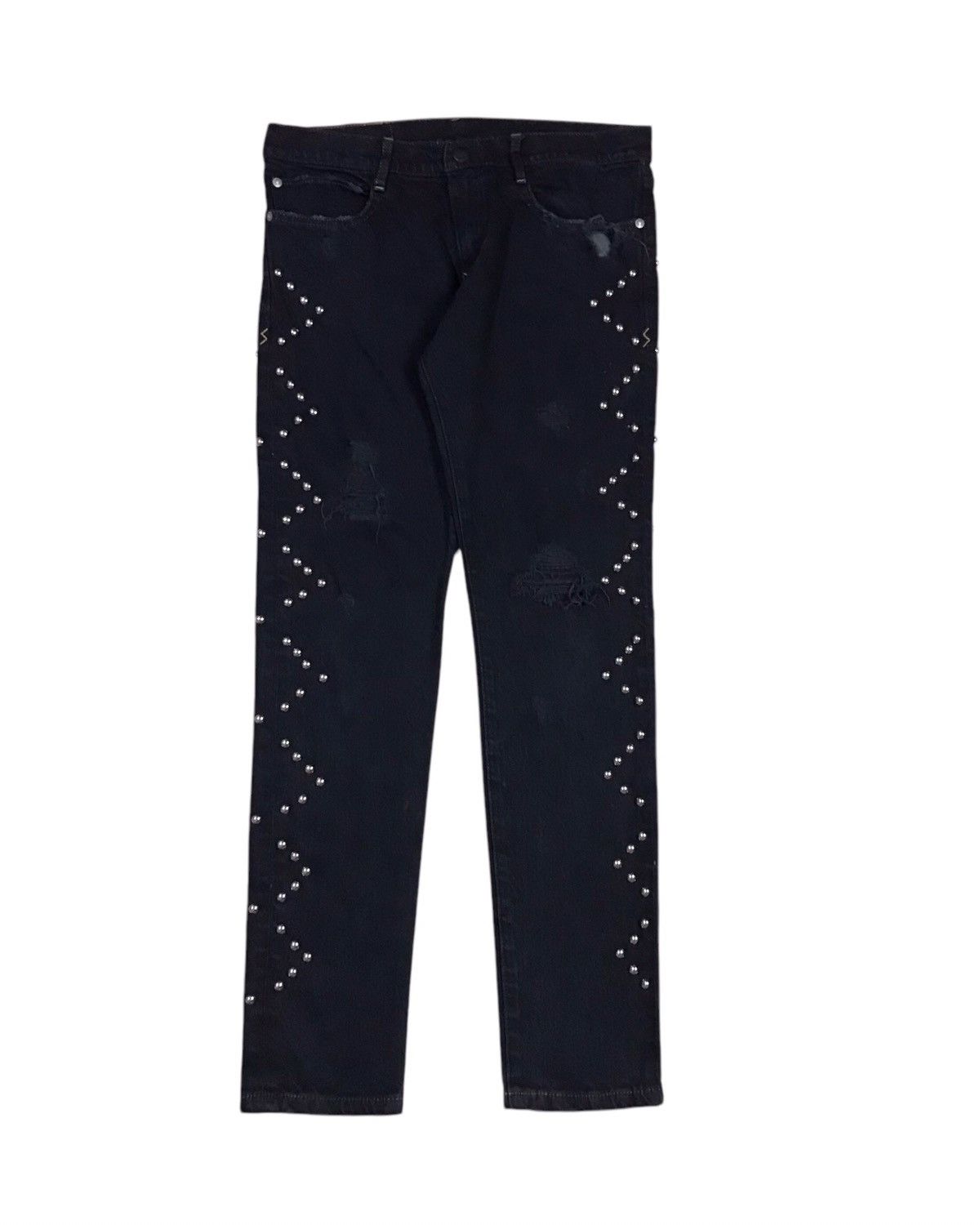 Japanese Brand RNA Sweat Distressed Pants Size 31" - 1 Thumbnail