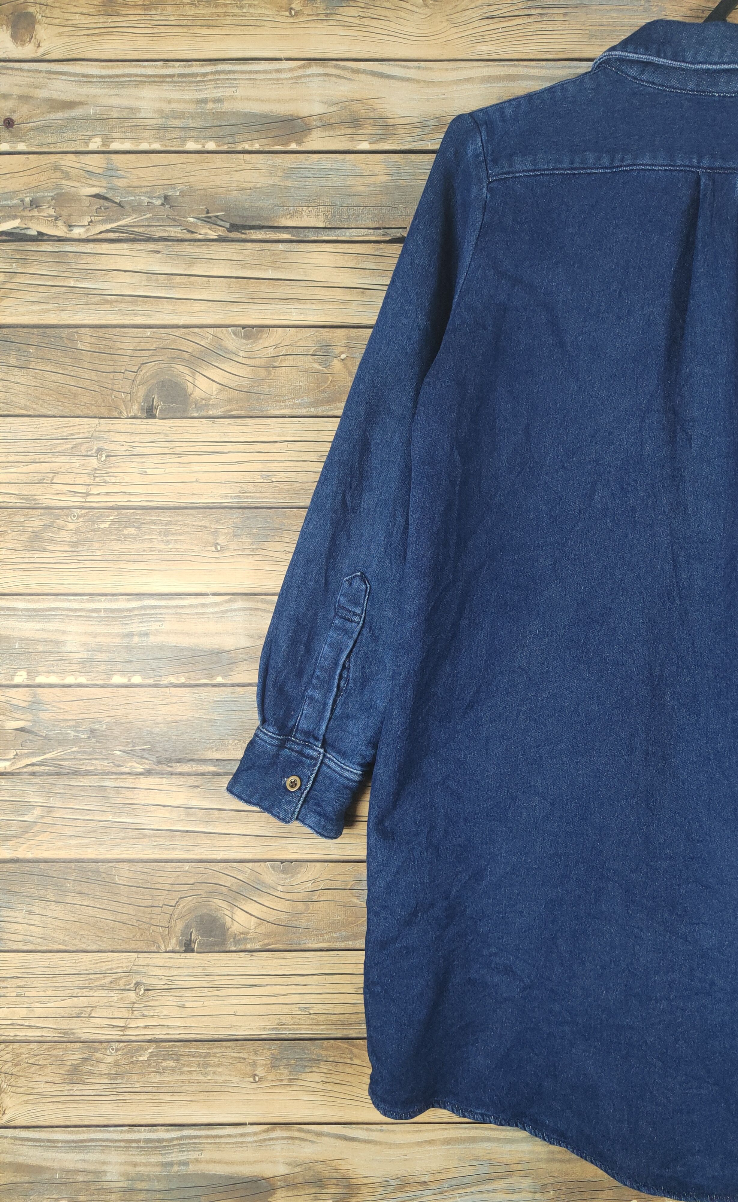 Japanese Brand × Vintage DoClasse Blue Button Up Denim Shirts Size M / US 6-8 / IT 42-44 - 8 Thumbnail