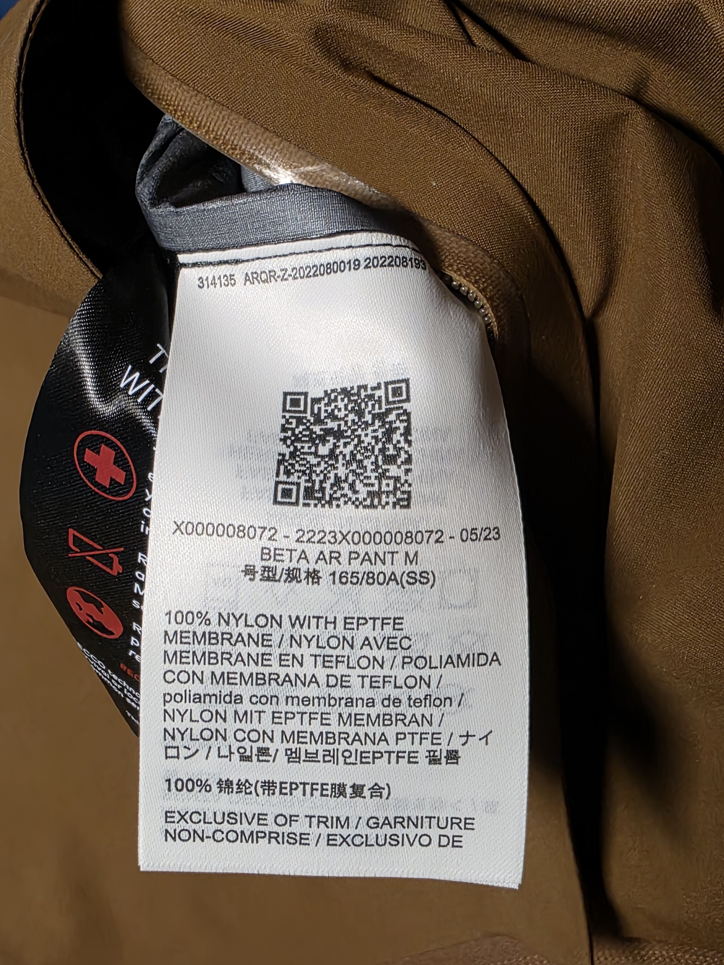 Arc'teryx NEW Arc'teryx Beta AR Pant - Relic - Small/Short Size US 31 - 5 Thumbnail