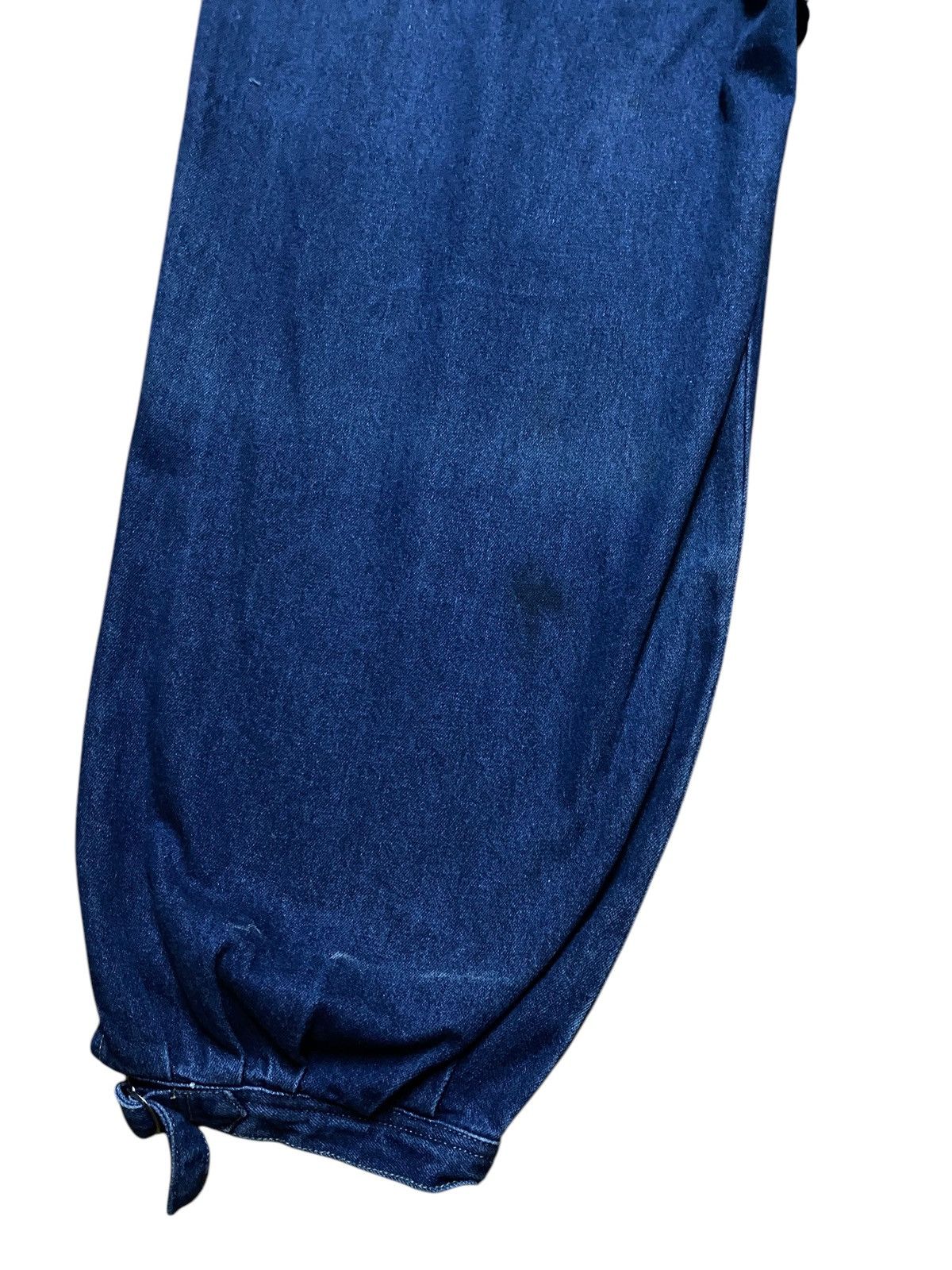 Japanese Brand Work Wear Japanese Brand Style Gin Wash Super Baggy Jeans Size US 37 - 7 Thumbnail