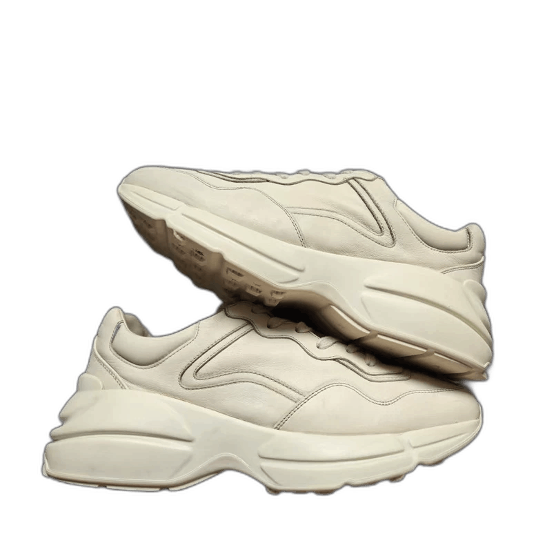 Gucci GUCCI Rhyton Dad Sneakers in Ivory White Size US 10 / EU 43 - 1 Thumbnail