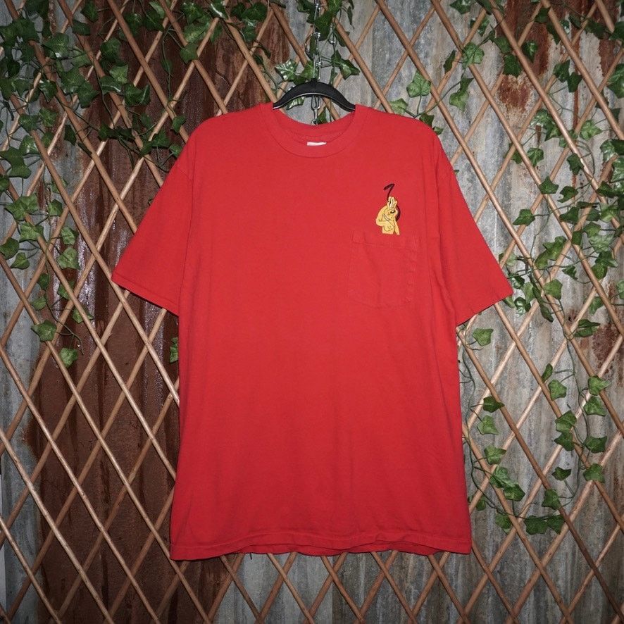 Disney XL - Vintage Y2K Disneyland 90s kidcore Pluto pocket t-shirt Size US XL / EU 56 / 4 - 1 Thumbnail