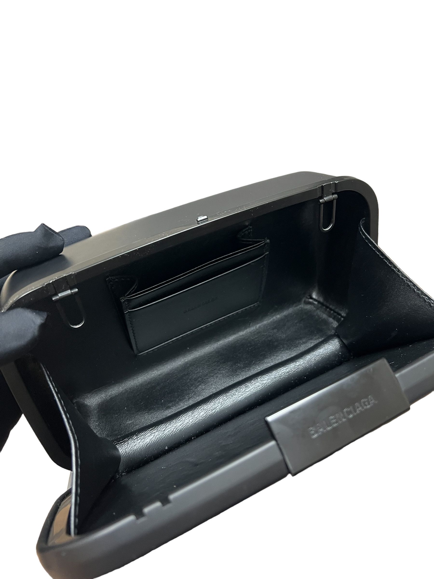 Balenciaga BB lunch box clutch Size ONE SIZE - 4 Thumbnail