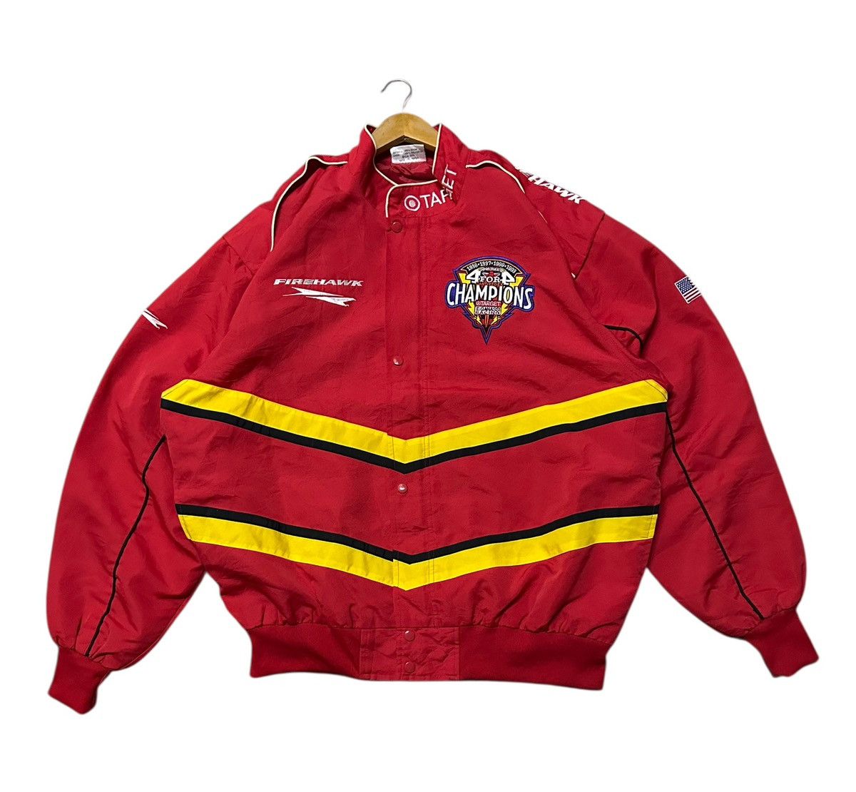 ICON Motorsports Firestone racing 4for4 champions bomber jacket Size US XXL / EU 58 / 5 - 1 Thumbnail