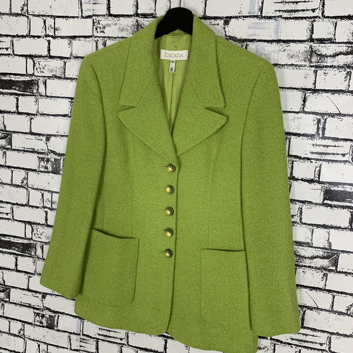 Designer × Escada × Vintage Vintage Escada Blazer Woman Blazer Size 34 Size XXS / US 00 / IT 34 - 2 Thumbnail