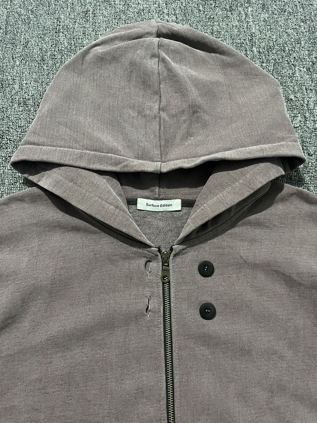 Vintage oversized surface edition double zip up hoodie Size US XL / EU 56 / 4 - 6 Thumbnail