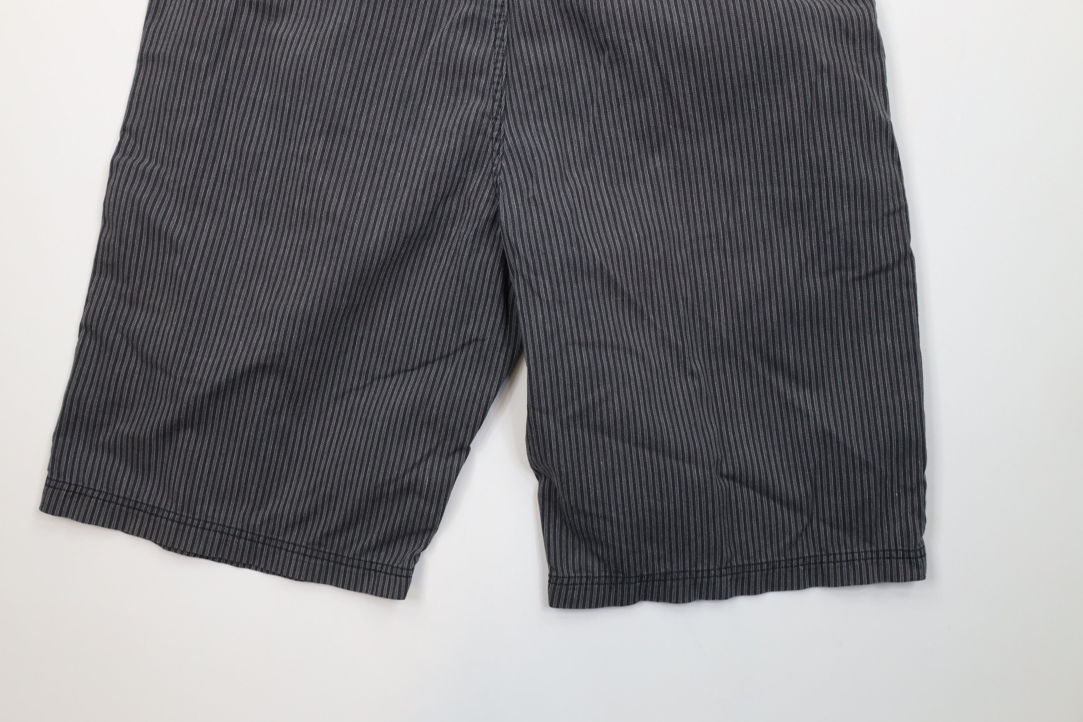 Vans Vintage Vans Skateboarding Striped Baggy Fit Shorts Gray Size US 38 / EU 54 - 13 Thumbnail