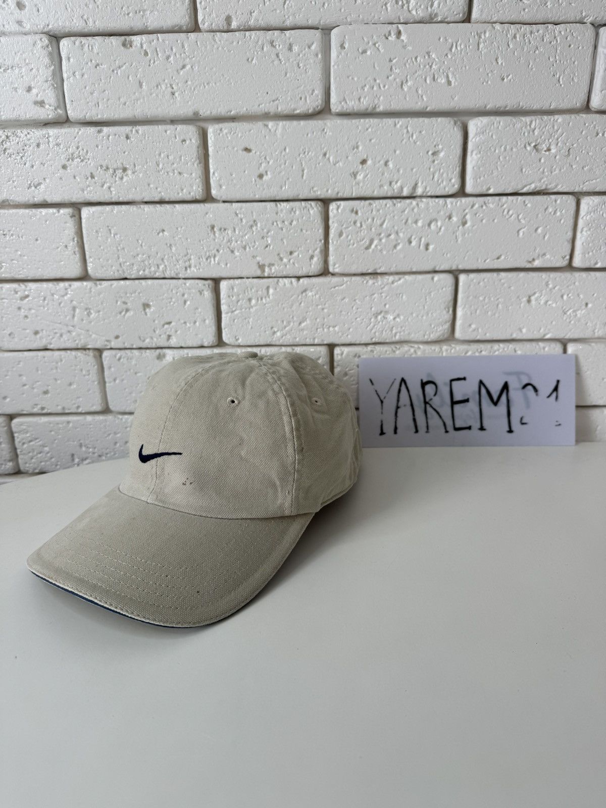 Vintage Nike vintage cap hat Size ONE SIZE - 1 Thumbnail