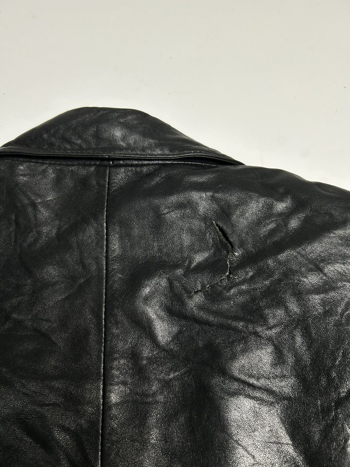 Japanese Brand WORLD STAR LEATHER JACKET Size US XL / EU 56 / 4 - 4 Thumbnail