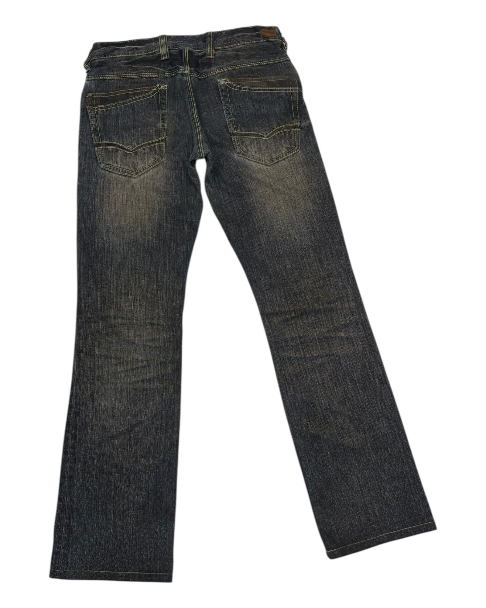 If Six Was Nine × Nicole Club × Obelisk Flare Jeans Nicole Club For Men Rusty Mud Wash Denim Jean Size US 30 / EU 46 - 6 Thumbnail