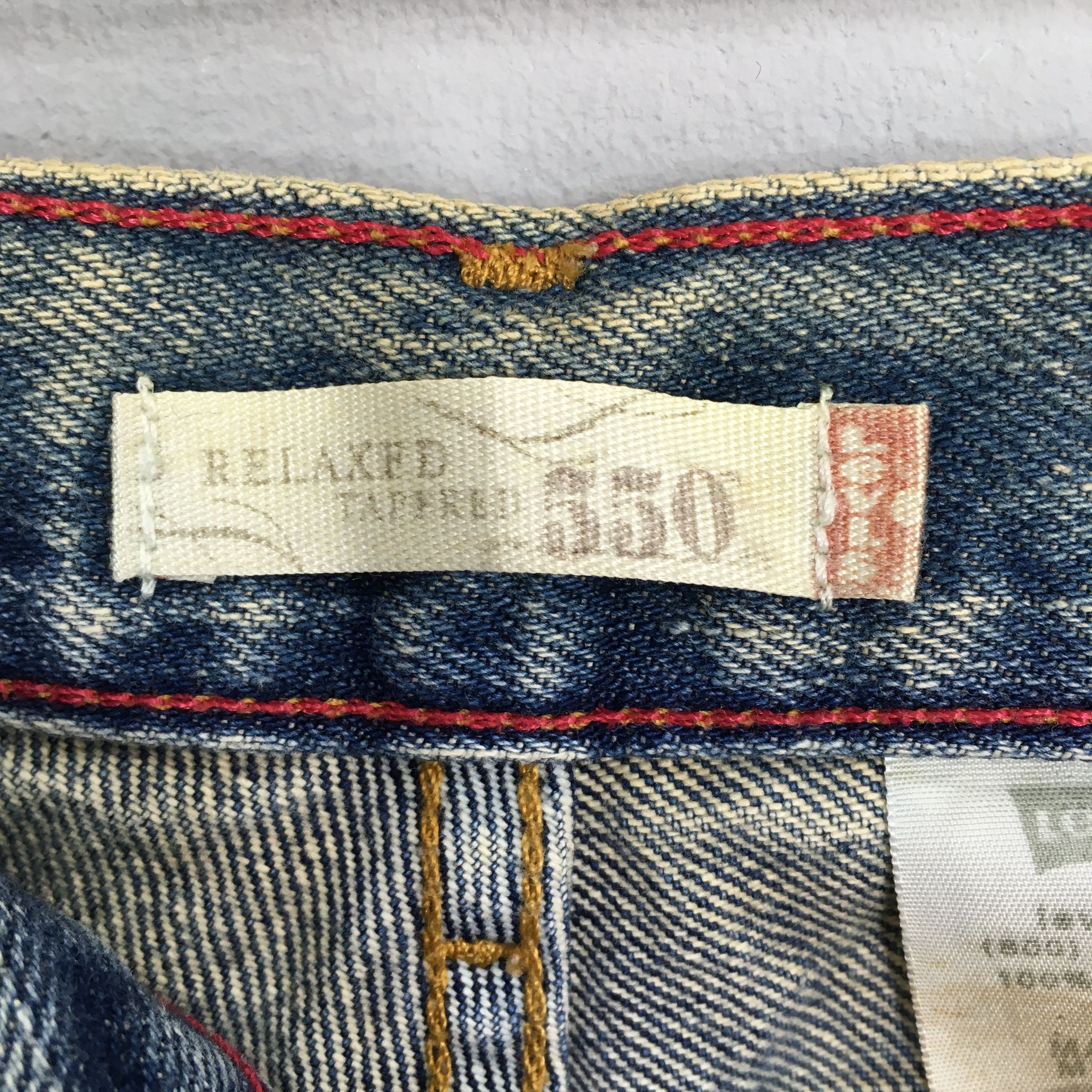 Levi's Size 30x32 Vintage Levi's 550 Relaxed Fit Jeans Size US 30 / EU 46 - 9 Thumbnail