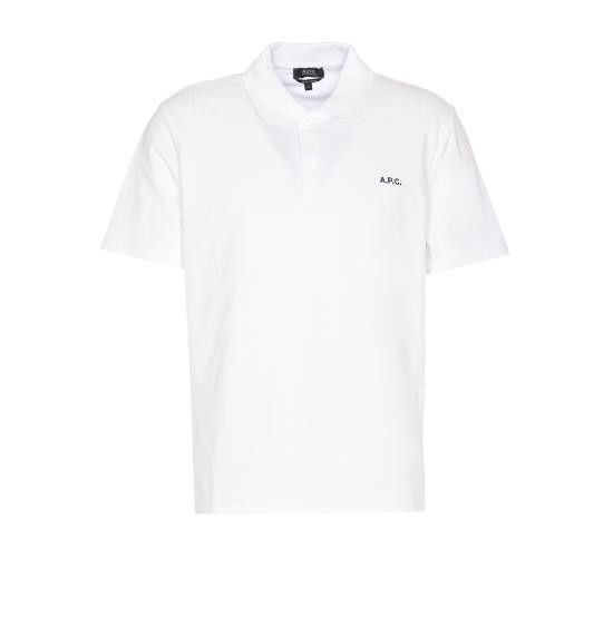 A.P.C. A.P.C. Men Polo Shirts COGWZ H26342 AAB White Size US M / EU 48-50 / 2 - 1 Thumbnail