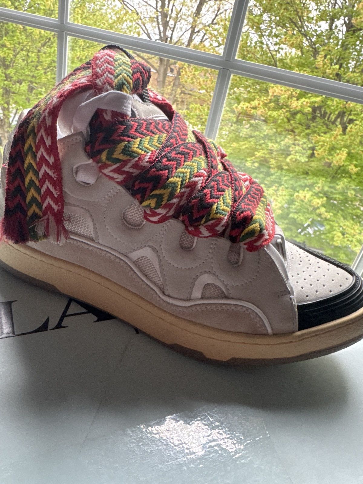 Lanvin lanvin curb sneakers Size US 7 / EU 40 - 2 Thumbnail