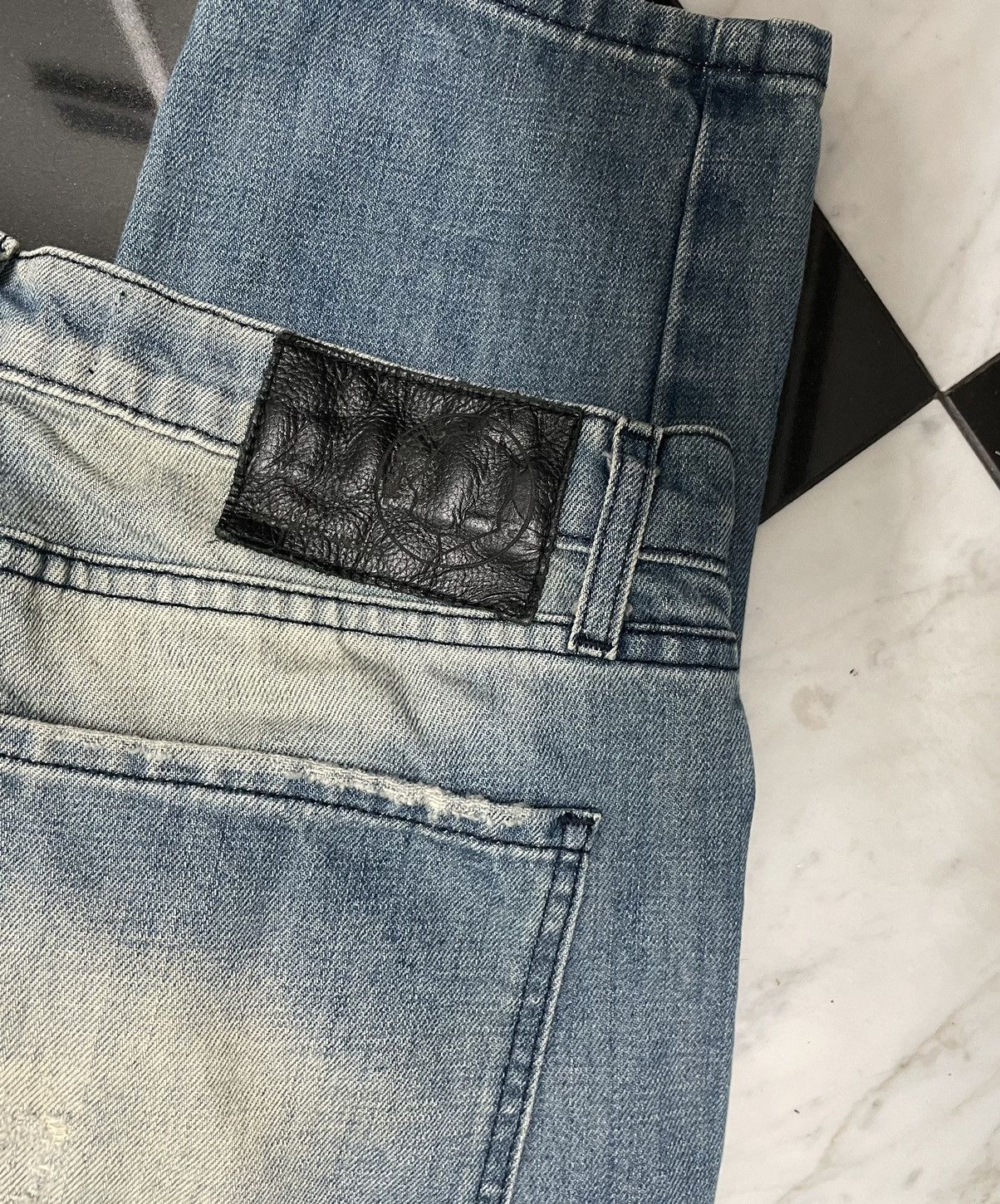 Rustic Dime 🔥 Rustic Dine Ripped jeans taper fit Size US 32 / EU 48 - 5 Thumbnail