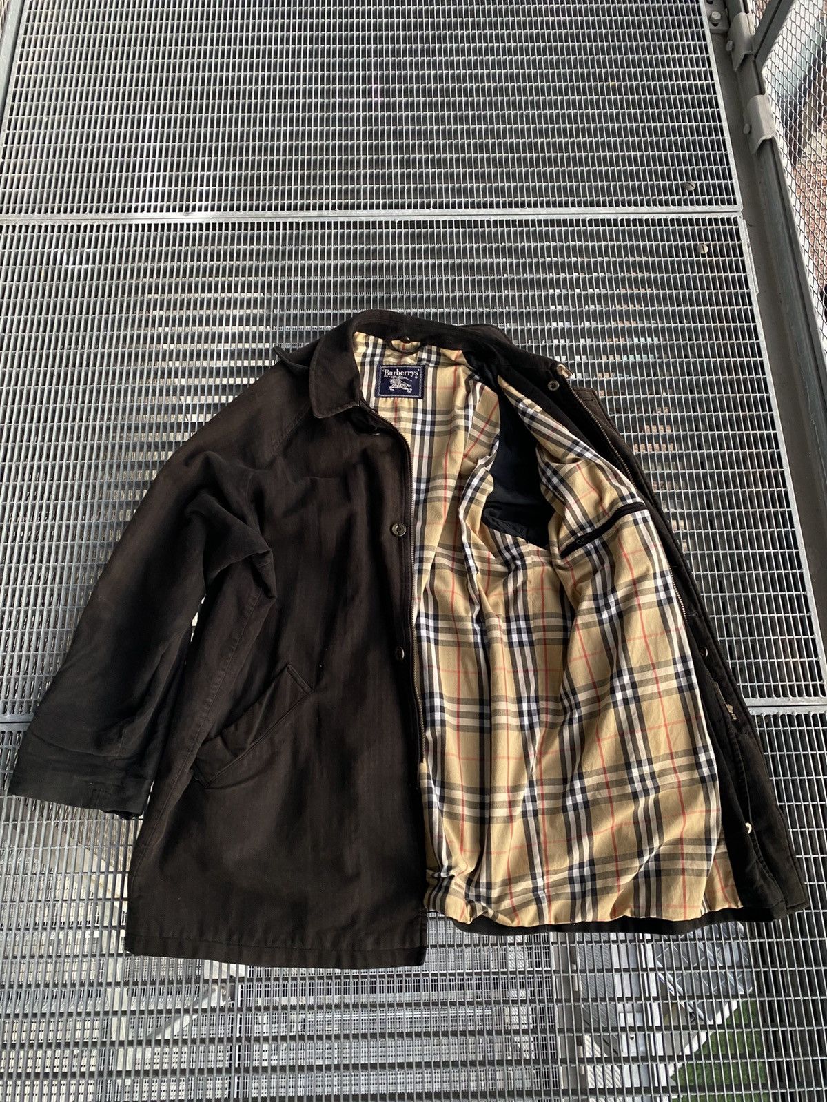 Burberry Vintage Burberrys Insulated Nova Check Trench Size US L / EU 52-54 / 3 - 9 Thumbnail