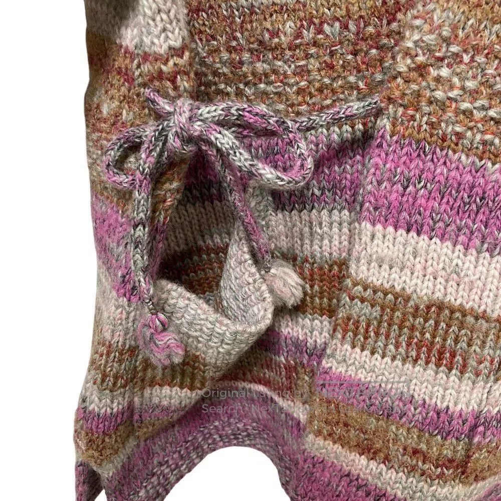 Pink Knit Cardigan Sweater from Japan.
