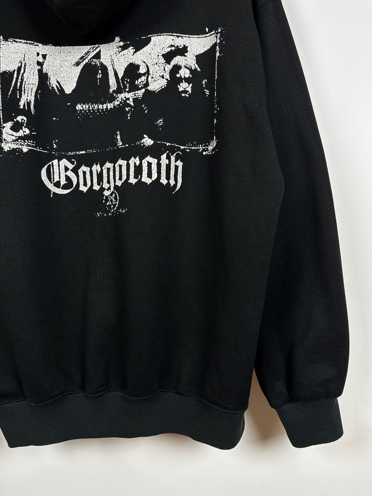 Band Tees Vintage Gorgoroth Antichrist Very Rare Black Metal Hoodie Size US XL / EU 56 / 4 - 16 Thumbnail