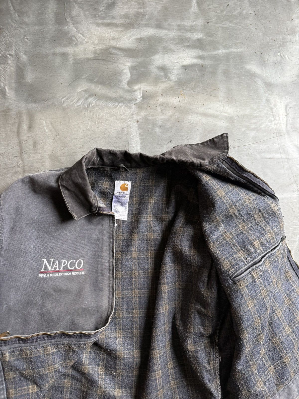 Carhartt Vintage Faded Black Carhartt Detroit Jacket Size US XL / EU 56 / 4 - 5 Thumbnail